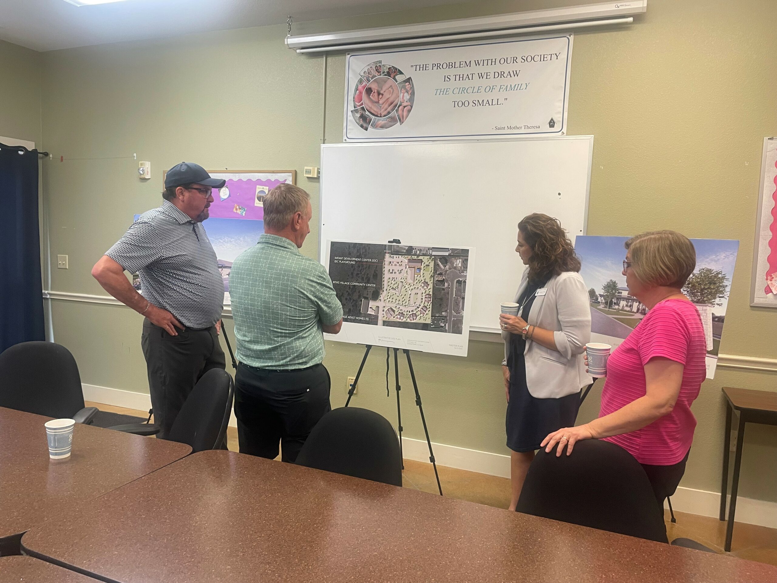 AMH meets with neighboring community to discuss Expansion plans photo.